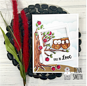 Fall in Love 4x6 Clear Stamp Set - Clearstamps - Clear Stamps - Cardmaking- Ideas- papercrafting- handmade - cards-  Papercrafts - Gerda Steiner Designs