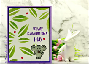 You're Koalafied 4x6 Clear Stamp Set - Clearstamps - Clear Stamps - Cardmaking- Ideas- papercrafting- handmade - cards-  Papercrafts - Gerda Steiner Designs