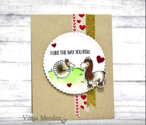 Llama Tell You 4x6 Clear Stamp Set - Clearstamps - Clear Stamps - Cardmaking- Ideas- papercrafting- handmade - cards-  Papercrafts - Gerda Steiner Designs