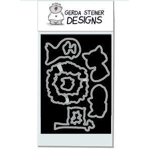 Foxes 4x6 Die Set - Clearstamps - Clear Stamps - Cardmaking- Ideas- papercrafting- handmade - cards-  Papercrafts - Gerda Steiner Designs