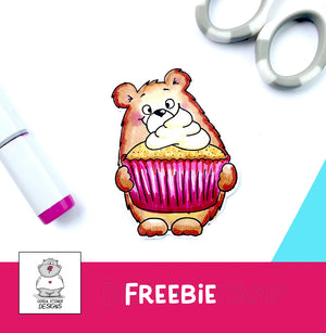 Let's eat cupcake! - Digital Stamp
