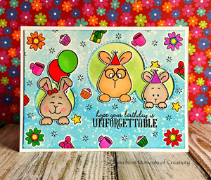 Hoppiness 4x6 Clear Stamp Set - Clearstamps - Clear Stamps - Cardmaking- Ideas- papercrafting- handmade - cards-  Papercrafts - Gerda Steiner Designs