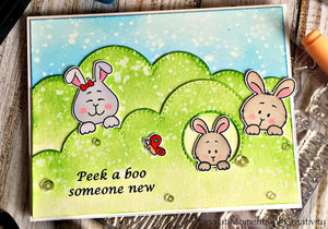 Hoppiness 4x6 Clear Stamp Set - Clearstamps - Clear Stamps - Cardmaking- Ideas- papercrafting- handmade - cards-  Papercrafts - Gerda Steiner Designs